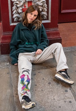 EXCLUSIVE VINTAGE REWORKED DICKIES WORKWEAR TROUSERS