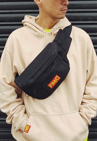 FMC HEAVY DUTY BUM BAG BLACK