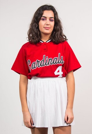 VINTAGE 90'S CARDINALS BASBALL JERSEY TOP