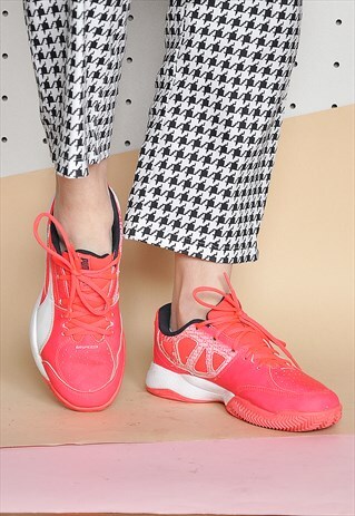 VINTAGE PUMA SNEAKERS NEON PINK