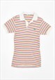 Vintage 90's Lacoste Polo Shirt Stripes Multi