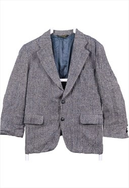 Harris Tweed 90's Tweed Wool Jacket Button Up Long Sleeve Bl