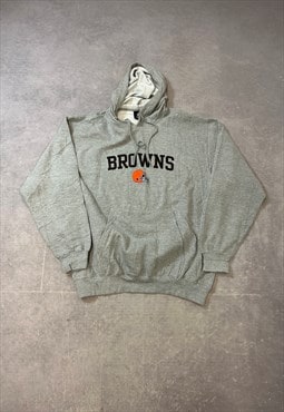 NFL Hoodie Embroidered Cleveland Browns Pullover Sweatshirt