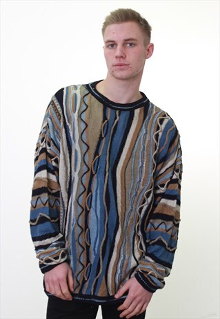 VINTAGE BERGATI 3D KNIT JUMPER