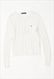 Vintage 00's Y2K Ralph Lauren Jumper Sweater White