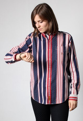 90'S TOMMY HILFIGER SHIRT FOR LADIES