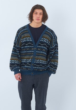 VINTAGE DHAGA 1950'S KNITTED CARDIGAN
