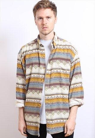 VINTAGE AZTEC NAVAJO SHIRT