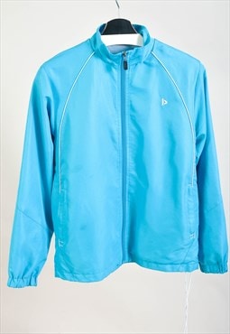 Vintage 00s shell track jacket in blue
