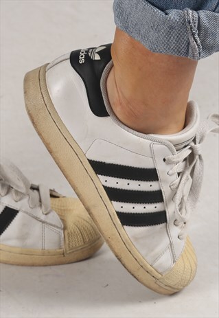 ADIDAS Y2K SUPERSTAR SHELL TOE TRAINERS UK 6.5 (D4D)