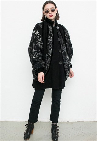 AZTEC WOOLEN COAT