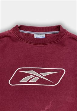 Vintage Burgundy Reebok Sweatshirt