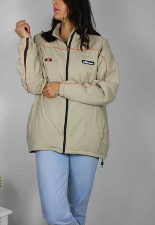VINTAGE ELLESSE JACKET W LOGO'S AT FRONT