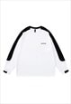 MOTOR SPORT SWEATSHIRT RACING JUMPER UTILITY TOP IN WHITE