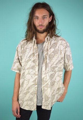 VINTAGE 90'S PATTERNED SHIRT