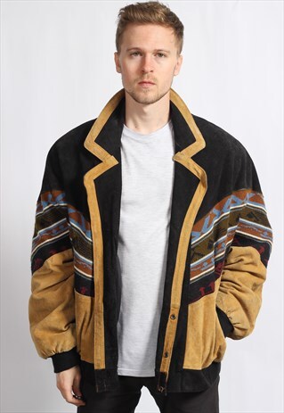VINTAGE AZTEC FESTIVAL JACKET