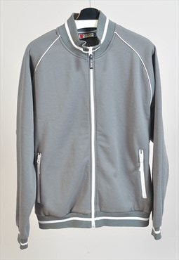 Vintage 00s track jacket in grey