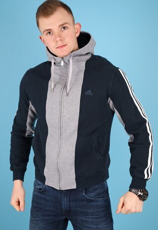 VINTAGE ADIDAS HOODIE IN MULTI NH80