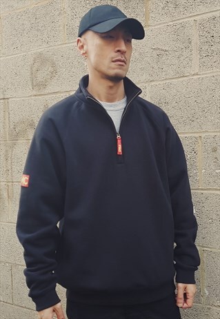 FMC QUARTER ZIP SWEATSHIRT BLACK