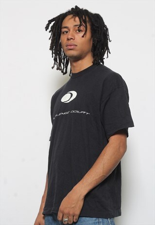 VINTAGE NIKE CHALLENGE COURT T-SHIRT BLACK