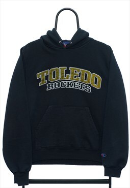 Vintage Champion Toledo Rockets Navy Hoodie Womens