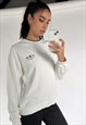 WHITE 90S VALENTINO SWEATSHIRT