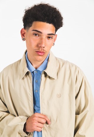 VINTAGE 90S POLO RALPH LAUREN CHAPS HARRINGTON JACKET/ S2979