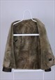 OSKA VINTAGE HEAVY JACKET SUEDE LEATHER S M