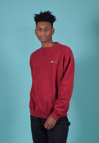 VINTAGE REEBOK DARK RED SWEATSHIRT