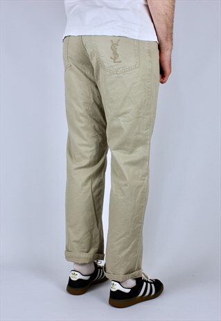 YVES SAINT LAURENT YSL ULTRA LIGHT PANTS MEN RARE