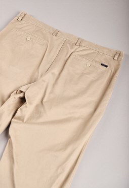 Vintage GANT Chino Trousers in Beige Skater Cargo Pant W38