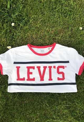 RETRO LEVI RINGER SPELLOUT T-SHIRT