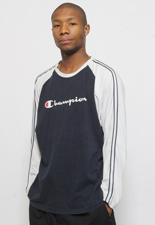 VINTAGE CHAMPION LONG SLEEVE T-SHIRT
