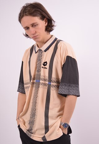 VINTAGE LOTTO POLO SHIRT BEIGE