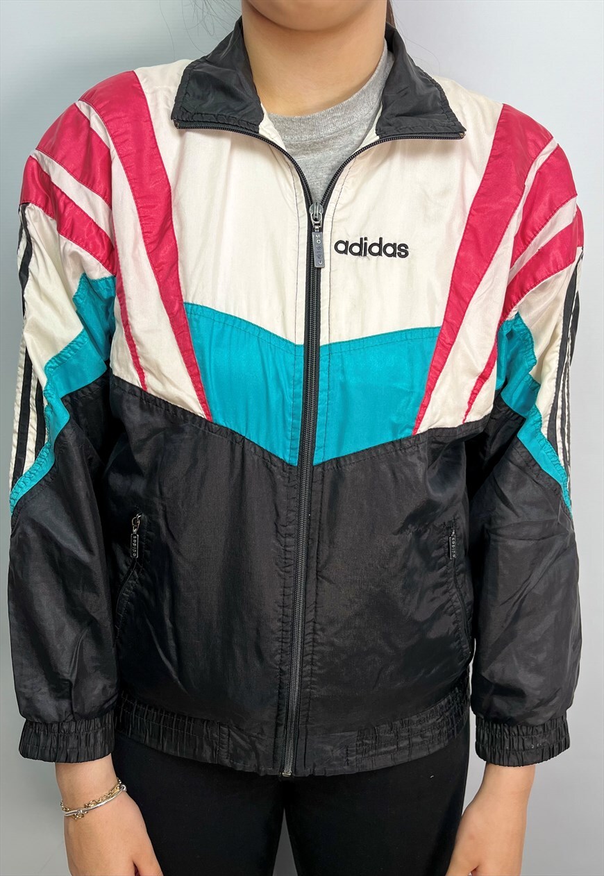1992/94 USA Vintage adidas Football Soccer Shell Jacket (L) Jones, Lal -  Football Shirt Collective
