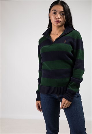 VINTAGE RALPH LAUREN 1/4 ZIP JUMPER