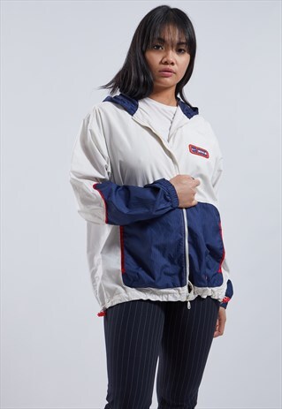 VINTAGE NIKE HOODED SHELL JACKET