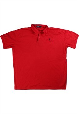 Vintage  Polo Ralph Lauren Polo Shirt Polo Red XXXXXLarge
