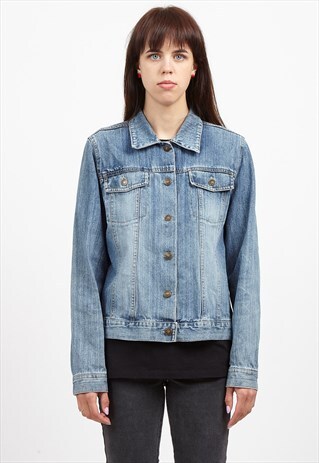 VINTAGE BLUE DEPARTURE DENIM JACKET