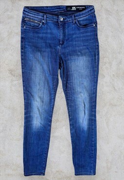 Armani Exchange J05 Zip Super Skinny Cropped Jeans W30 L30