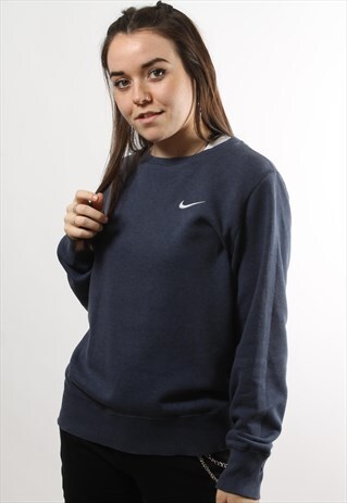 VINTAGE NIKE TICK LOGO SWEATSHIRT