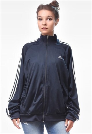 ADIDAS VINTAGE ADIDAS TRACK ZIP UP JACKET