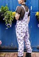 BEE EXTREME IN LAVENDER BUSY BEE KNEES DUNGAREES 