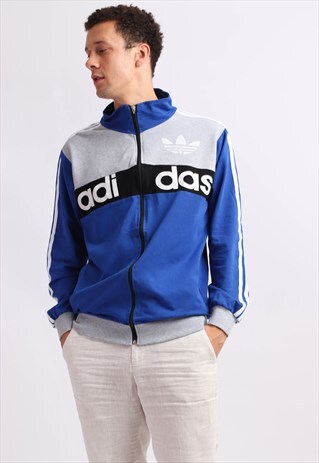 VINTAGE ADIDAS SPORT ZIP-UP SWEATSHIRT