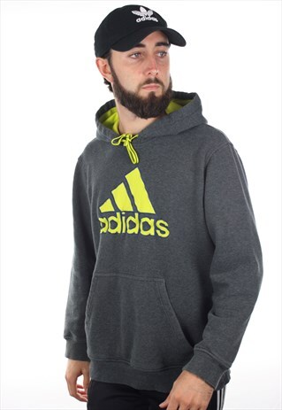 VINTAGE ADIDAS BIG LOGO HOODIE SWEATSHIRT