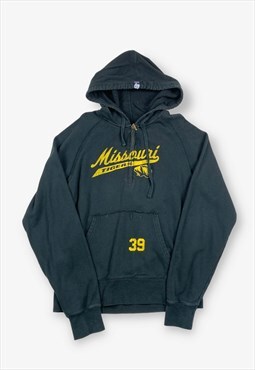 Vintage Missouri Tigers Football Hoodie Black Large BV15324