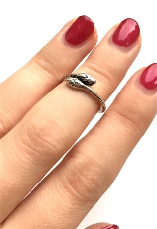 MOONCHILD SNAKE WRAP MIDI RING