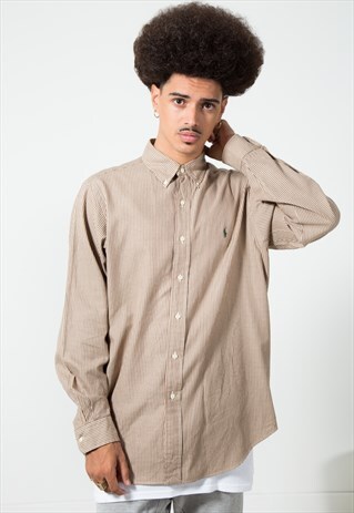 VINTAGE POLO RALPH LAUREN SHIRT / S4791