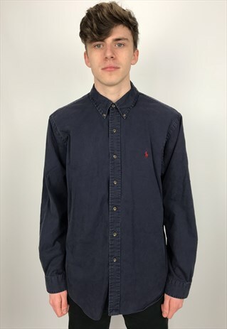 90S VINTAGE RALPH LAUREN CUSTOM FIT BUTTON DOWN SHIRT