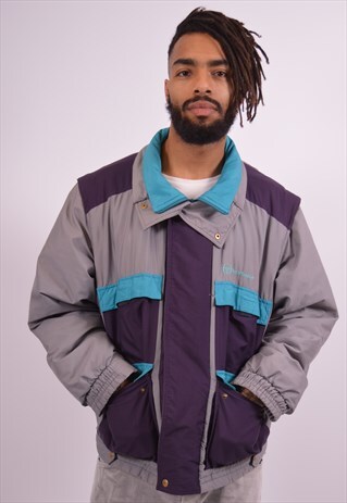 SERGIO TACCHINI MENS VINTAGE JACKET LARGE MULTI 90S